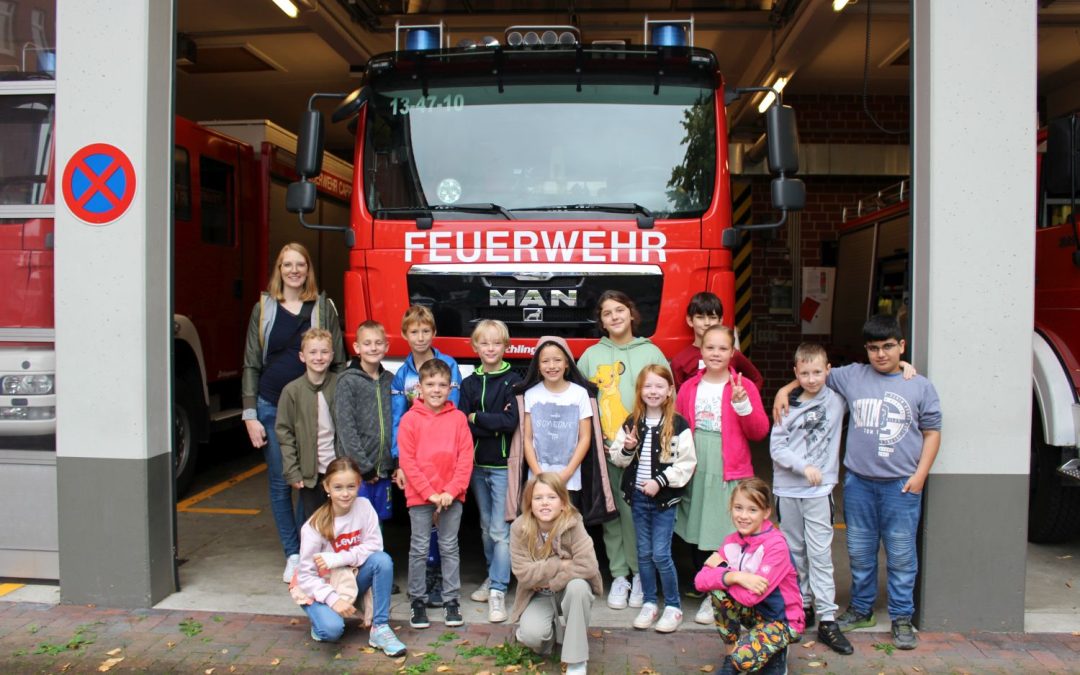 Besuch bei der Feuerwehr