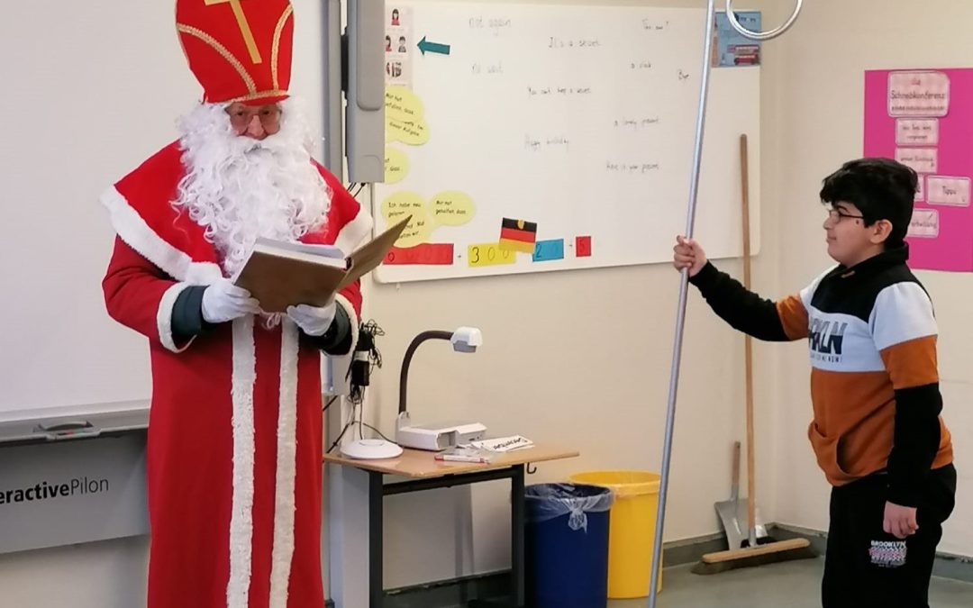 Nikolaus komm in unser Haus