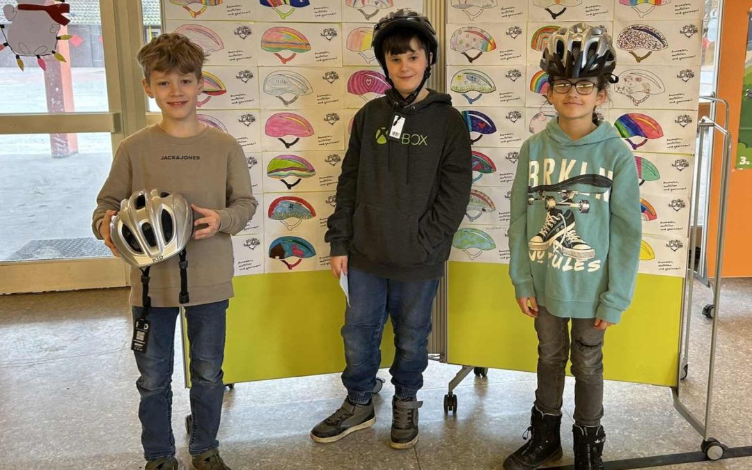 Schlaue Köpfe tragen Helme