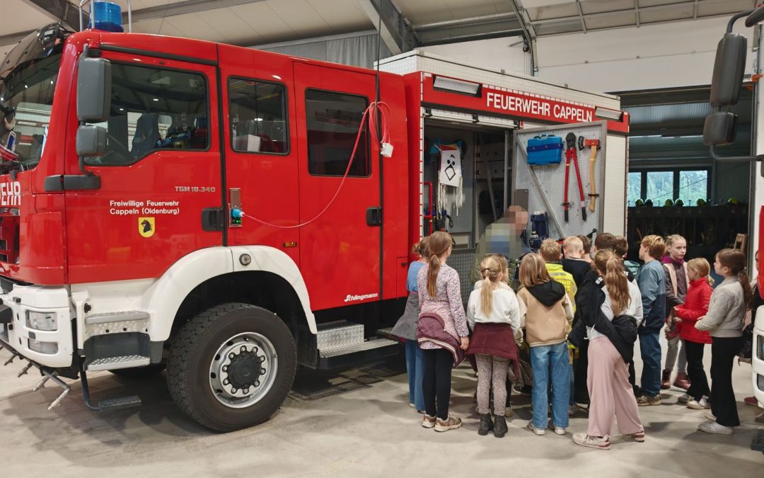 Besuch bei der Feuerwehr